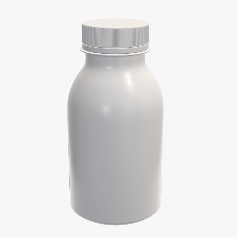 Yoghurt Bottle 10 3D model