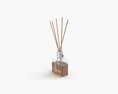 Air Refresher Bottle With Sticks 01 3D 모델 