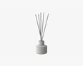 Air Refresher Bottle With Sticks 04 Modello 3D