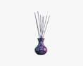 Air Refresher Bottle With Sticks 06 Modello 3D