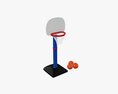 Basketball Set 3D 모델 