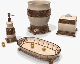 Chalmette Elegant Bath Accessories Modelo 3D
