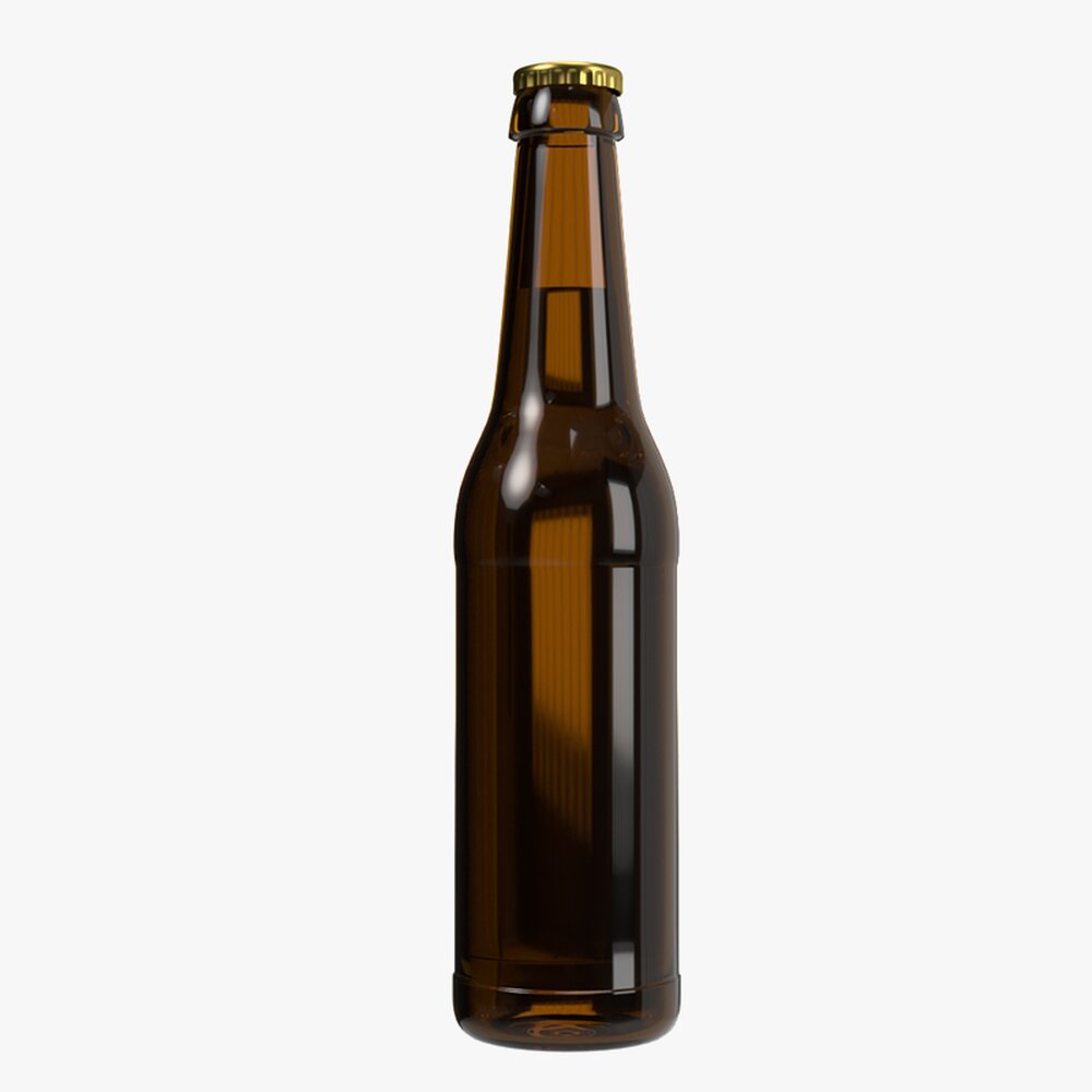 Beer Bottle 03 3Dモデル