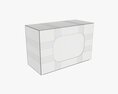 Box With Display Window Cardboard 01 3D-Modell