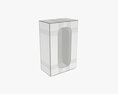 Box With Display Window Cardboard 02 3D 모델 