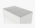Box With Display Window Cardboard 02 Modelo 3D