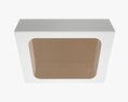 Box With Display Window Cardboard 04 Modelo 3d