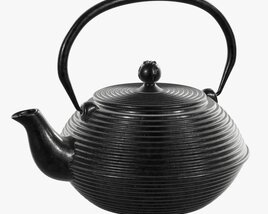 Chinese Teapot Modello 3D