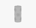 Christmas Candle Large 3D 모델 