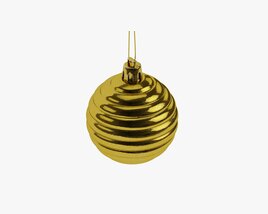 Christmas Vawe Sphere 3D model