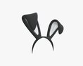 Headband Bunny Ears Bent Modèle 3d