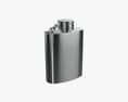 Flask Liquor Stainless Steel 09 3D-Modell