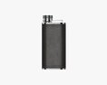 Flask Liquor Stainless Steel Leather Wrap 03 3D-Modell
