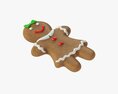 Gingerbread Cookie Girl 3D-Modell