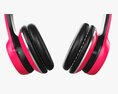 Headphones Bluetooth Red 3D 모델 
