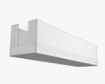 Long Shelf Tray Cardboard Box 3D模型