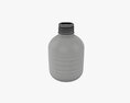 Metal Bottle With Cap Small Modelo 3d