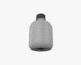 Metal Bottle With Cap Small 3D 모델 