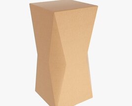 Packaging Box With Bevelled Corners 02 3D-Modell
