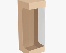 Retail Cardboard Display Box 04 3D model