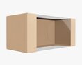 Retail Cardboard Display Box 05 Modelo 3d