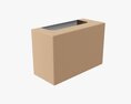 Retail Cardboard Display Box 06 3D модель
