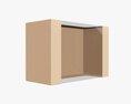 Retail Cardboard Display Box 06 3D模型