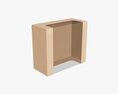 Retail Cardboard Display Box 07 3D модель