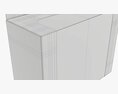 Retail Hanging Cardboard Display Box 02 3Dモデル