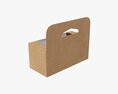 Retail Hanging Cardboard Display Box 05 3Dモデル