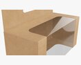 Retail Hanging Cardboard Display Box 05 3D-Modell