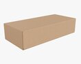 Shipping Bottle Box Closed 3D-Modell