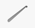Shoehorn Metal Tall With Hole 3d model