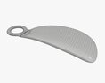Shoehorn Plastic Small With Hole 3D модель