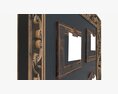 Wall Frame Decor With Photo Frames 3d model