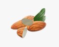 Almond Nuts 02 3D模型