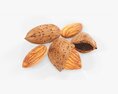 Almond Nuts 03 3Dモデル