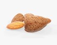 Almond Nuts 03 Modelo 3d