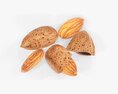 Almond Nuts 03 3D模型