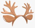 Headband Deer Ears Horns 3Dモデル