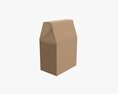 Cardboard Cookie Box Regular Cardboard 3D模型