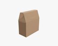 Cardboard Cookie Box Wide Cardboard Modelo 3d