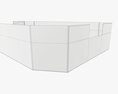 Cardboard Retail Tray Box 04 Modelo 3D