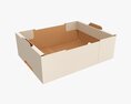 Cardboard Retail Tray Box 05 3d model
