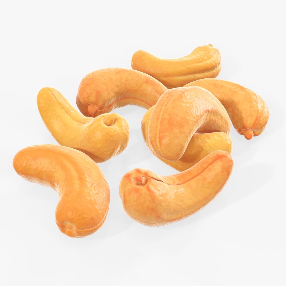 Cashew Nuts 3D model