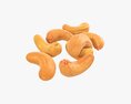 Cashew Nuts 3d model