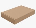 Corrugated Cardboard Paper Box Packaging 03 3D модель