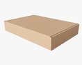 Corrugated Cardboard Paper Box Packaging 03 Modèle 3d