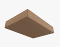 Corrugated Cardboard Paper Box Packaging 03 Modelo 3d