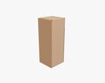 Corrugated Cardboard Paper Box Packaging 06 Modèle 3d